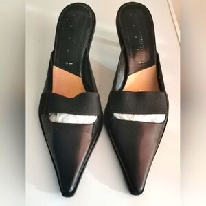 ALAIN TONDOWASKI LEATHER TOTE HEELS